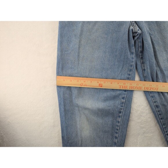 VTG Bugle Boy Mom Jeans Women's Size 18 Light Wash 80s 90s Made In USA - Picture 7 of 16